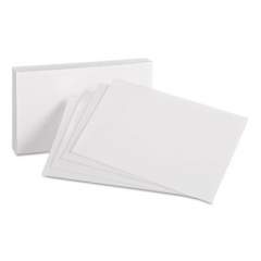 Oxford Unruled Index Cards, 4 x 6, White, 100/Pack (40)