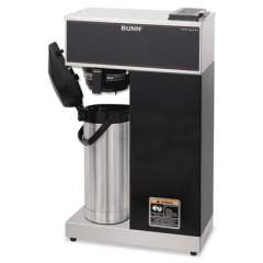 BUNN VPR-APS Pourover Thermal Coffee Brewer with 2.2L Airpot, Stainless Steel, Black