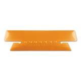 Pendaflex Transparent Colored Tabs For Hanging File Folders, 1/3-Cut Tabs, Orange, 3.5" Wide, 25/Pack (4312ORA)