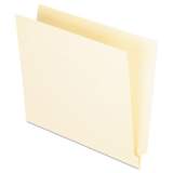 Pendaflex Manila End Tab Folders, 9.5" Front, 1-Ply Straight Tabs, Letter Size, 100/Box (H110)