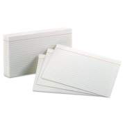Oxford Ruled Index Cards, 5 x 8, White, 100/Pack (51)