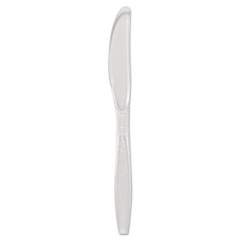 Dart Guildware Heavyweight Plastic Cutlery, Knives, Clear, 1000/Carton (GDC6KN0090)