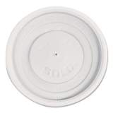 Dart Polystyrene Vented Hot Cup Lids, Fits 4 oz Cups, White, 100/Pack, 10 Packs/Carton (VL34R0007)