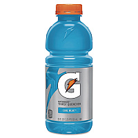 G-Series Perform 02 Thirst Quencher, Cool Blue, 20 oz Bottle, 24/Carton (24812)