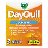 DayQuil Severe Cold and Flu Caplets, Daytime, Refill Pack, 2 Caplets/Packet, 20 Packs/Box (97047)