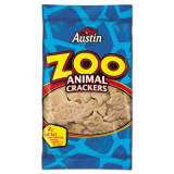 Austin Zoo Animal Crackers, Original, 2 oz Pack, 80/Carton (40975)