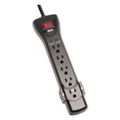 Tripp Lite Protect It! Surge Protector, 7 Outlets, 7 ft Cord, 2160 Joules, Black (SUPER7B)