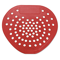 Health Gards Vinyl Urinal Screen, Cherry Scent, 7.75 x 6.88, Red, Dozen (03901)