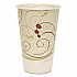 Symphony Treated-Paper Cold Cups, ProPLanet Seal, 12 oz, White/Beige/Red, 100/Bag, 20 Bags/Carton (R12NSYM)