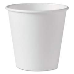 Dart Polycoated Hot Paper Cups, 10 oz, White, 1,000/Carton (410W)