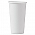 Single-Sided Poly Paper Hot Cups, 20 oz, White, 600/Carton (420W)