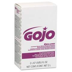 GOJO NXT Deluxe Lotion Soap with Moisturizers, Light Floral Liquid, 2,000 mL Refill, 4/Carton (2217)