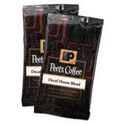 Peet's Coffee & Tea Coffee Portion Packs, House Blend, Decaf, 2.5 oz Frack Pack, 18/Box (504913)