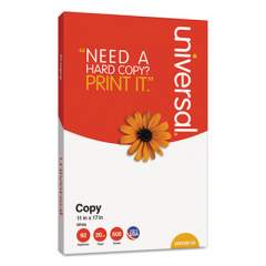 Universal Copy Paper, 92 Bright, 20 lb, 11 x 17, White, 500 Sheets/Ream, 5 Reams/Carton (28110)