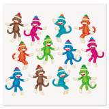 TREND Sock Monkeys Classic Accents Variety Pack, 6", 36 Pieces (T10608)
