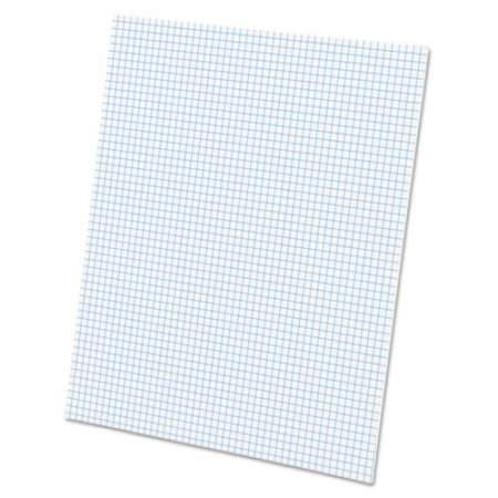 Ampad Quadrille Pads, Quadrille Rule (5 sq/in), 50 White (Heavyweight 20 lb) 8.5 x 11 Sheets (22002)