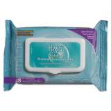 Sani Professional Hygea Flushable Personal Cleansing Cloths, 6 1/4x5 3/8, White,48/Pack,12/Carton (A500F48)