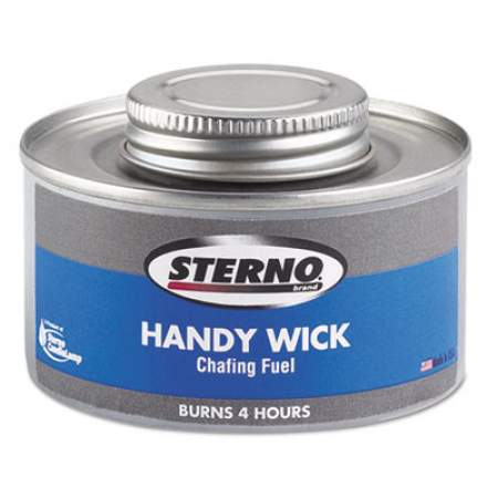 Sterno Handy Wick Chafing Fuel, Can, Methanol, Four-Hour Burn, 24/Carton (10364)