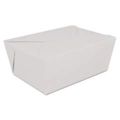 SCT CHAMPPAK RETRO CARRYOUT BOXES #4, WHITE, PAPERBOARD, 7.75 X 5.5 X 3.5, 160/CARTON (0774)