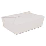 SCT CHAMPPAK RETRO CARRYOUT BOXES #3, WHITE, PAPERBOARD, 7.75 X 5.5 X 2.5, 200/CARTON (0773)