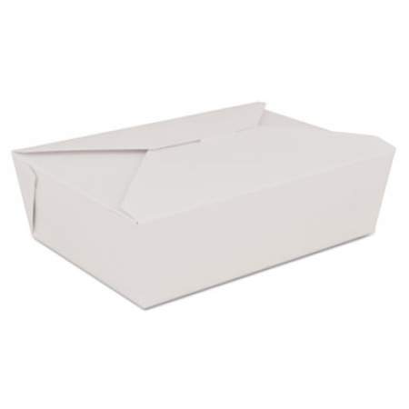 SCT CHAMPPAK RETRO CARRYOUT BOXES #3, WHITE, PAPERBOARD, 7.75 X 5.5 X 2.5, 200/CARTON (0773)