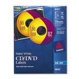 Avery Inkjet CD Labels, Matte White, 40/Pack (8692)