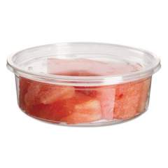 Eco-Products RENEWABLE AND COMPOSTABLE ROUND DELI CONTAINERS, 8 OZ, 50/PACK, 10 PACKS/CARTON (EPRDP8)