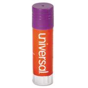 Universal Glue Stick, 1.3 oz, Applies Purple, Dries Clear, 12/Pack (74752)