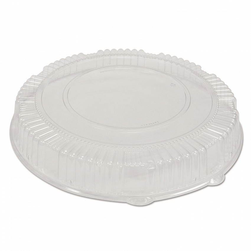 Caterline Dome Lids, 18" Diameter x 2.75" h, Clear, Plastic, 25/Carton (A18PETDM)