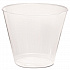 Comet Plastic Tumbler, Squat, 5 oz, Clear, 50/Pack, 20 Packs/Carton (T5S)
