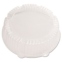 Caterline Dome Lids, 12" Diameter x 2.75" h, Clear, Plastic, 25/Carton (A12PETDM)
