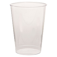 Comet Plastic Tumbler, Tall, 7 oz, Clear, 25/Pack, 20 Packs/Carton (T7T)