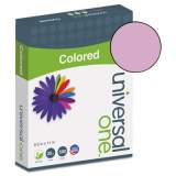 Universal Deluxe Colored Paper, 20lb, 8.5 x 11, Orchid, 500/Ream (11212)