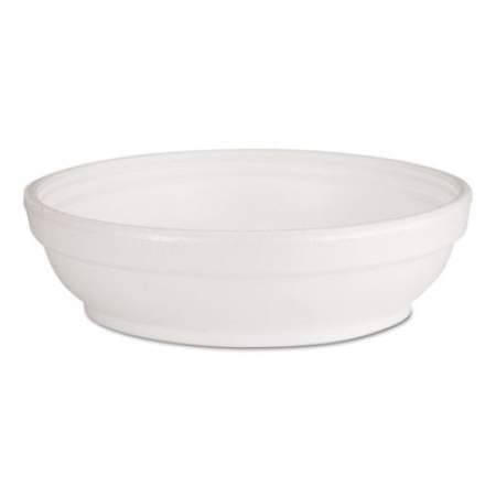 Dart Insulated Foam Bowls, 5 oz, White, 50/Pack, 20 Packs/Carton (5B20)