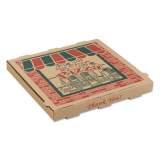 ARVCO Corrugated Pizza Boxes, 14 x 14 x 1.75, Kraft, 50/Carton (9144314)