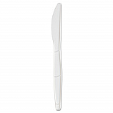 SmartStock Plastic Cutlery Refill, Series-B, Mediumweight Knife, White, 40/Pack, 24 Packs/Carton (SSK21P)