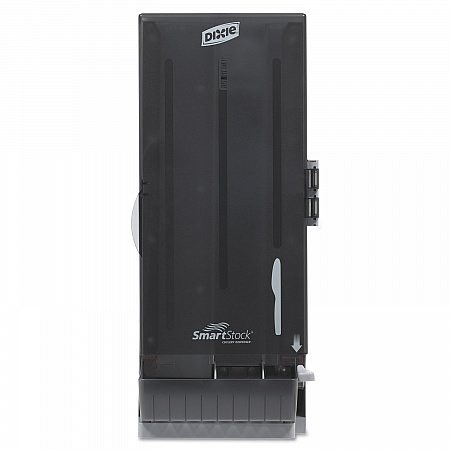 SmartStock Dining Utensil Dispenser, Holds 120 Knives, 10 x 8.78 x 24.75, Translucent Black (SSKD120)