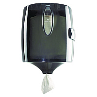 Center-Pull Paper Towel Dispenser, 9.9 x 10 x 10.5, Translucent Smoke (54050)
