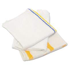 HOSPECO Value Counter Cloth/Bar Mop, White, 25 Pounds/Bag (53425BP)