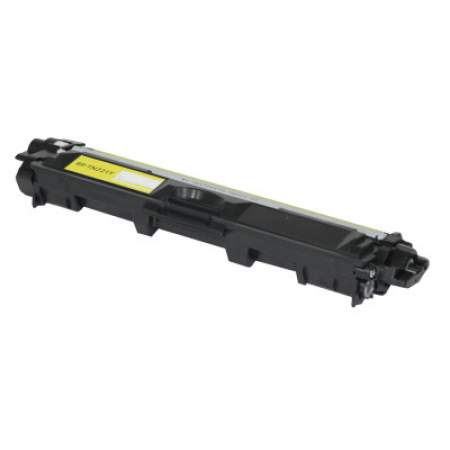 Compatible Brother TN221Y Toner, 1,400 Page-Yield, Yellow