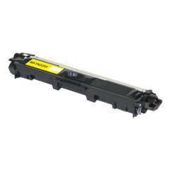 Compatible Brother TN225Y High-Yield Toner, 2,200 Page-Yield, Yellow