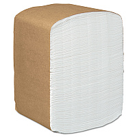 Full-Fold Dispenser Napkins, 1-Ply, 12 x 17, White, 400/Pack, 15 Packs/Carton (98730)