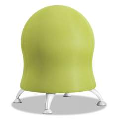 Safco Zenergy Ball Chair, Backless, Supports Up to 250 lb, Grass Fabric Seat, Silver Base (4750GS)