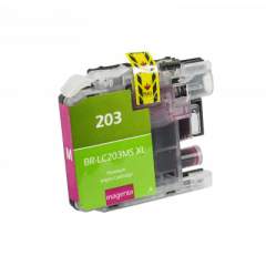 Compatible Brother LC203M Innobella High-Yield Ink, 550 Page-Yield, Magenta