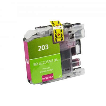 Compatible Brother LC203M Innobella High-Yield Ink, 550 Page-Yield, Magenta