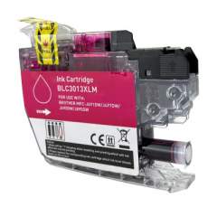 Compatible Brother LC3013M High-Yield Ink, 400 Page-Yield, Magenta