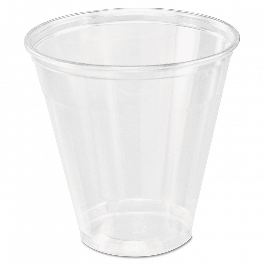 Ultra Clear Cups, 5 oz, Plastic, 100/Bag, 25 Bags/Carton (5C)