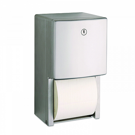 ConturaSeries Two-Roll Tissue Dispenser, 6.08 x 5.94 x 11, Stainless Steel (4288)