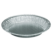 Aluminum Pie Pan, #10, 9.63" Diameter x 1.22" h, 200/Carton (30535)