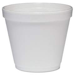 Dart Food Containers, 8 oz, White, 1,000/Carton (8SJ12)